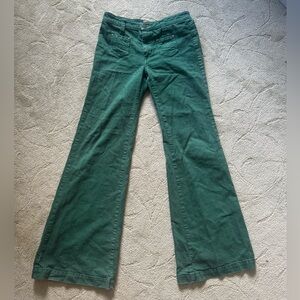 Dittos Green Bootcut Jean